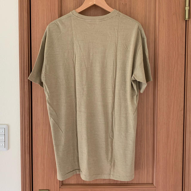 COMOLI(コモリ)の2018SS SEAMLESS CREW NECK TEE ベージュ4 メンズのトップス(Tシャツ/カットソー(半袖/袖なし))の商品写真