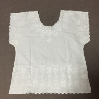 クチャ(cuccia)の値下しました★刺繍ブラウス 半袖 デニム(シャツ/ブラウス(半袖/袖なし))