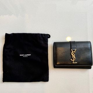 サンローラン(Saint Laurent)のサンローラン パリ　ロゴキーケース(キーケース)