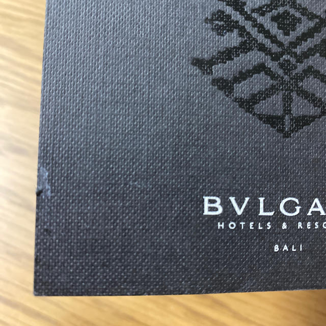 BVLGARI(ブルガリ)のBVLGARI メモ帳　二冊 インテリア/住まい/日用品の文房具(ノート/メモ帳/ふせん)の商品写真