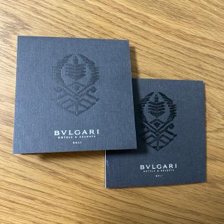 ブルガリ(BVLGARI)のBVLGARI メモ帳　二冊(ノート/メモ帳/ふせん)