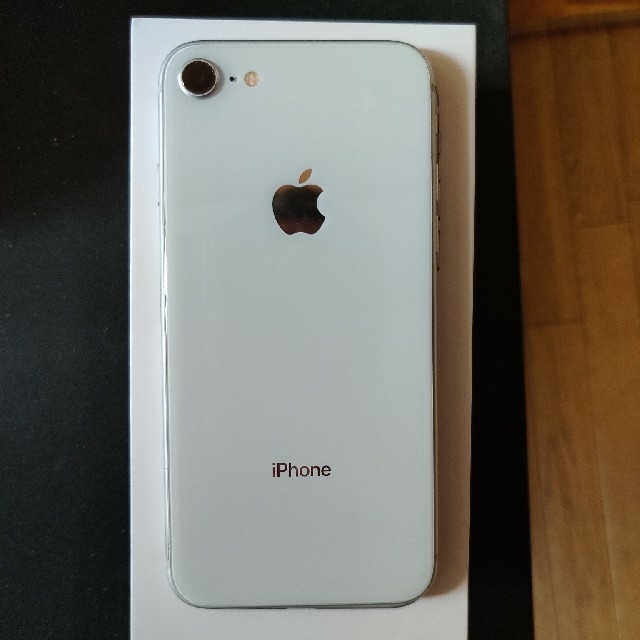 iPhone8 256gb simロック解除済　シルバー