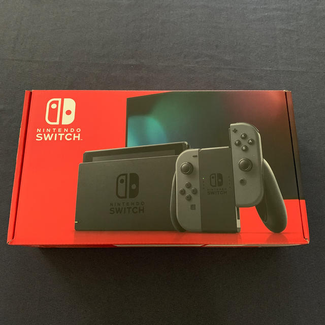 新品未使用　任天堂　switch本体　新グレー