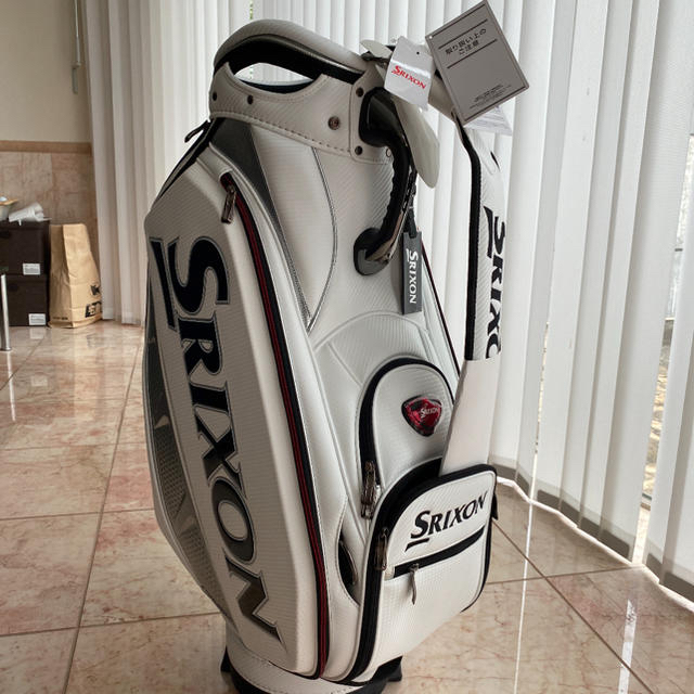 未使用　srixon スリクソン　ゴルフ　キャディ　GGC S143 ホワイト