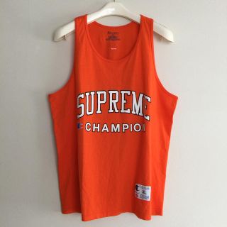 シュプリーム(Supreme)のSUPREME × CHAMPION コラボ タンクトップ シュプリーム(タンクトップ)