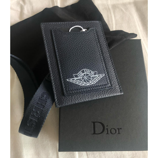 ディオールジョーダン　カードケース　ネックストラップ　Dior Jordan