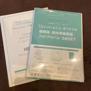 ティファニー(Tiffany & Co.)の婚姻届　ティファーニー(結婚/出産/子育て)