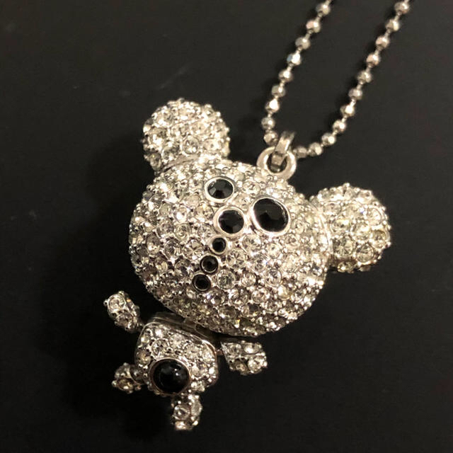 新品■SWAROVSKI■スワロフスキー■くま■ベア■ネックレス■ペンダント