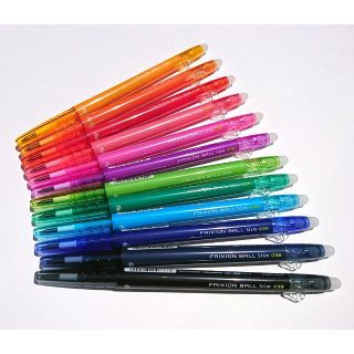 パイロット(PILOT)のフリクション スリム 0.38mm カラー12本セット(ペン/マーカー)