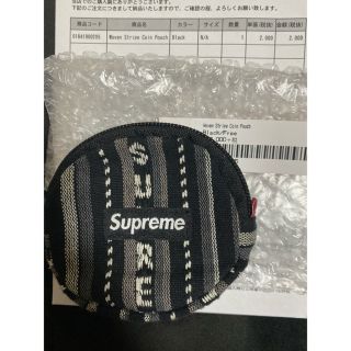 シュプリーム(Supreme)のsupreme woven stripe coin pouch(コインケース/小銭入れ)