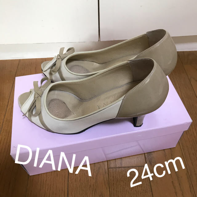 DIANA(ダイアナ)の最終値下げ！DIANAウェルフィットヒール　24cm レディースの靴/シューズ(ハイヒール/パンプス)の商品写真