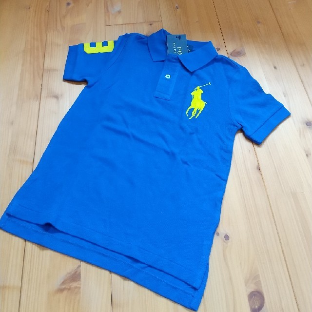 POLO RALPH LAUREN(ポロラルフローレン)の新品 ラルフローレン ポロシャツ115 キッズ/ベビー/マタニティのキッズ服男の子用(90cm~)(Tシャツ/カットソー)の商品写真