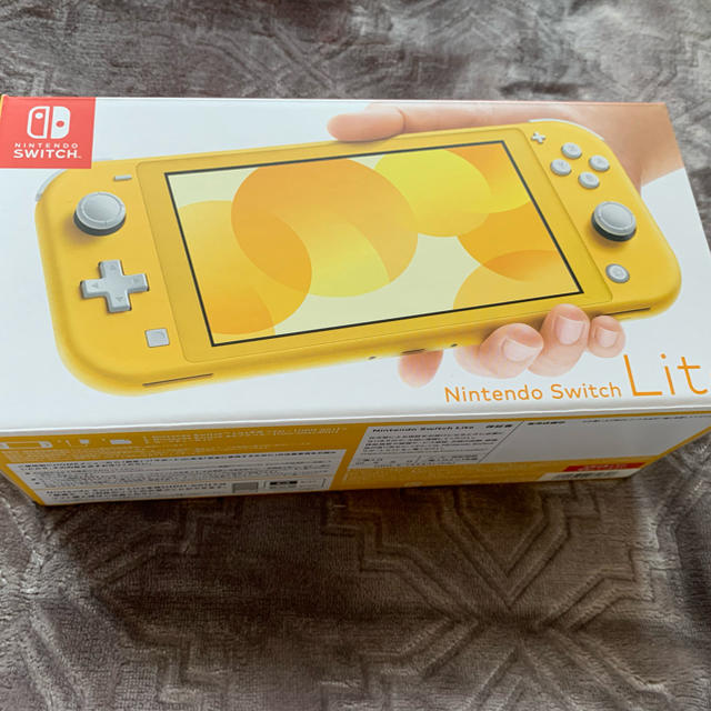 Nintendo Switch - Switch lite イエロー 送料無料 即日発送の通販 by