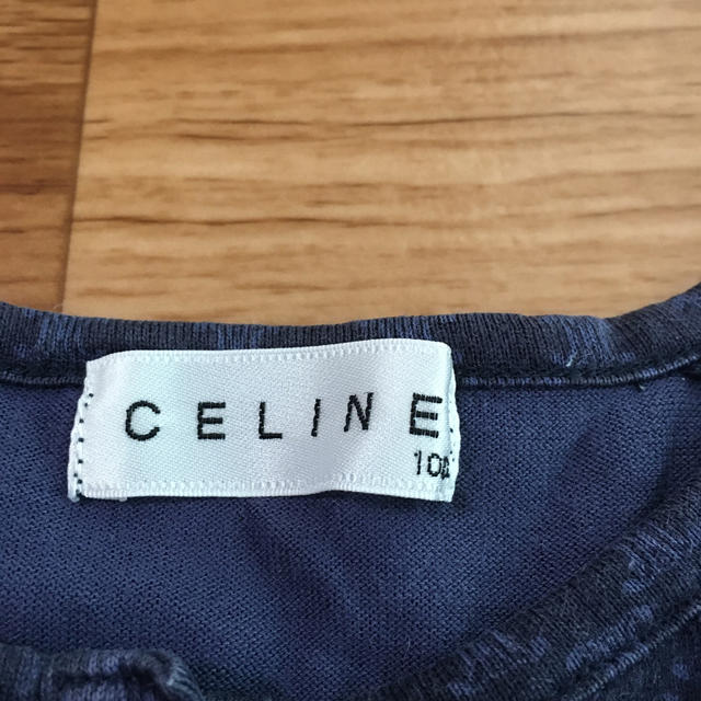 celine(セリーヌ)の◆celine◆ワンピース ネイビー キッズ/ベビー/マタニティのキッズ服女の子用(90cm~)(ワンピース)の商品写真