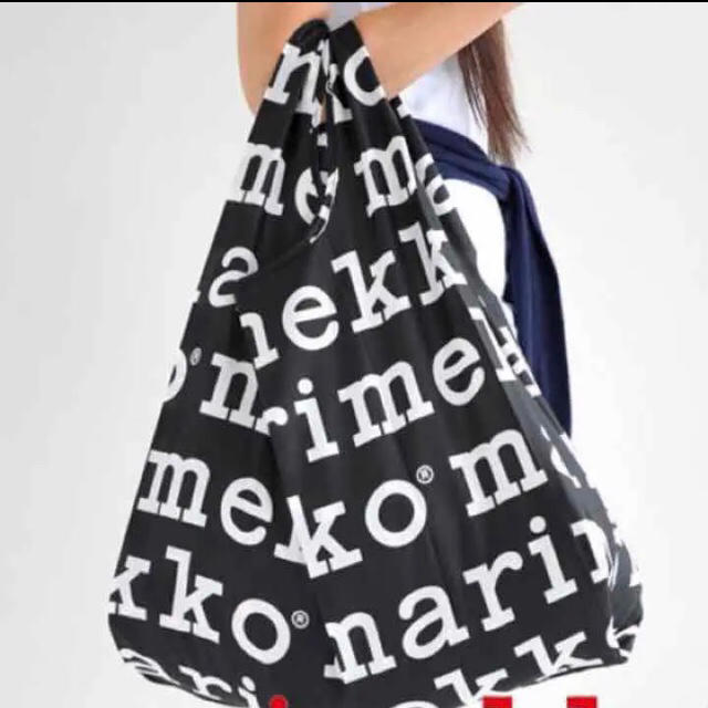 marimekko(マリメッコ)のマリメッコ * エコバッグ ロゴ柄 レディースのバッグ(エコバッグ)の商品写真
