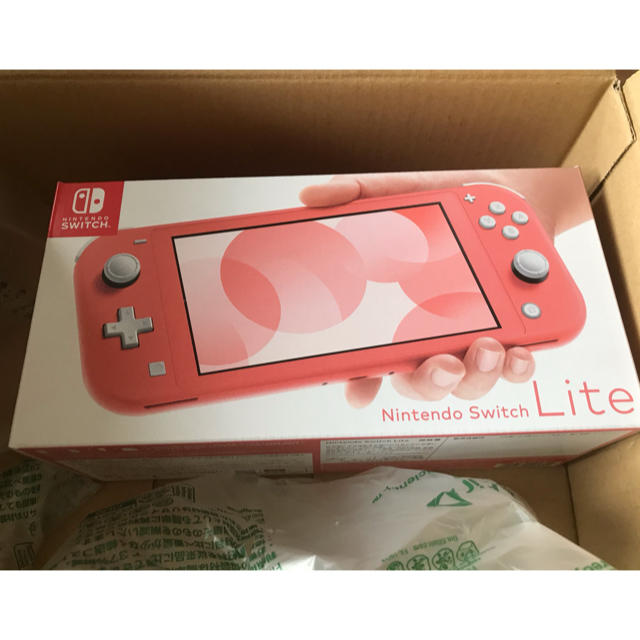 新品未開封 ニンテンドースイッチライト本体 コーラル