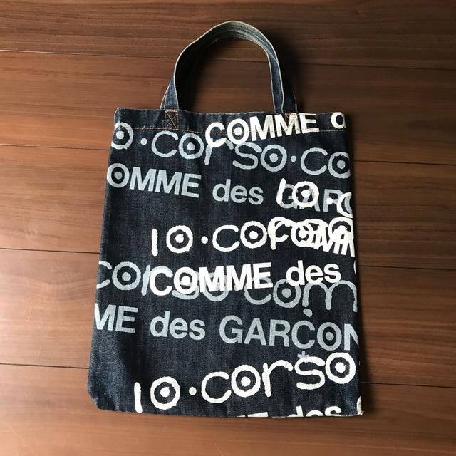 COMME des GARCONS コムデギャルソン デニムトートバッグ - トートバッグ