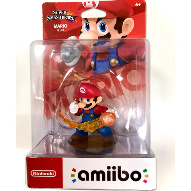 新品　未開封　amiibo マリオ  スマブラ　Nintendo アミーボ