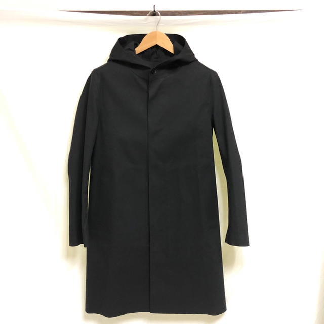 diorhomme40(L)【新品】Mackintosh ゴム引きフーデッドコート ブラック