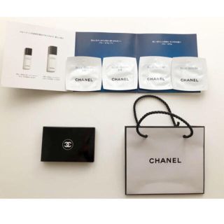 シャネル(CHANEL)の最終お値下げ♡新品未使用♡CHANELファンデandセラムandブランド紙袋(サンプル/トライアルキット)