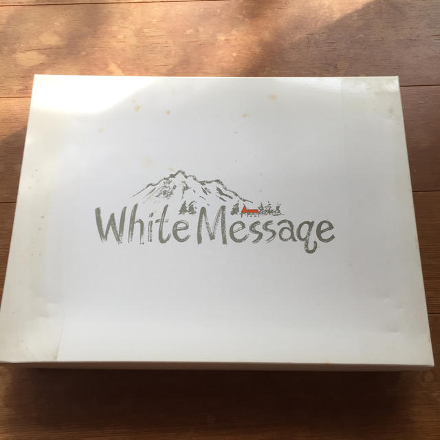 (未使用品) white message バスタオル インテリア/住まい/日用品の日用品/生活雑貨/旅行(タオル/バス用品)の商品写真