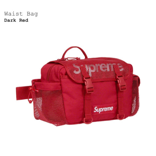 20SS Supreme Waist Bag シュプリーム ウエストバッグ 赤