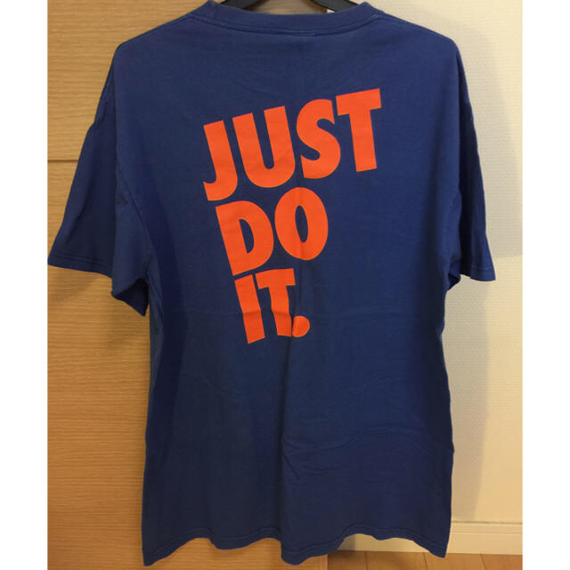 NIKE(ナイキ)のNIKE Ｔシャツ［ブルー×オレンジ］ メンズのトップス(Tシャツ/カットソー(半袖/袖なし))の商品写真