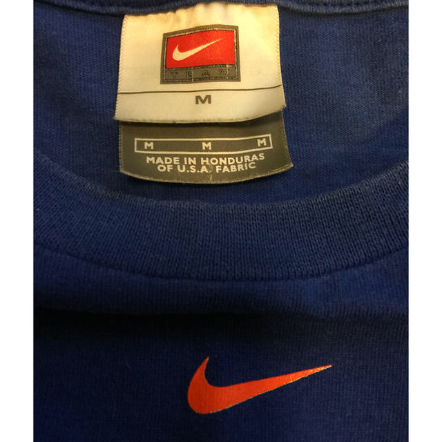 NIKE(ナイキ)のNIKE Ｔシャツ［ブルー×オレンジ］ メンズのトップス(Tシャツ/カットソー(半袖/袖なし))の商品写真