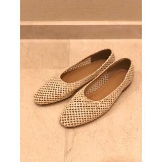 ビームス(BEAMS)の【ひまわりさん専用】メッシュ パンプス 春夏 beige ローヒール BEAMS(ハイヒール/パンプス)