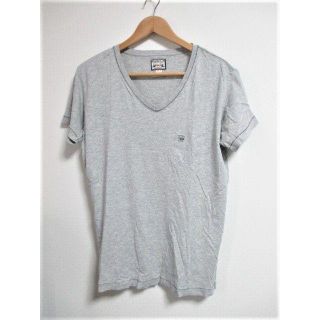 ディーゼル(DIESEL)の☆DIESEL ディーゼル ワンポイント Vネック Tシャツ 半袖/メンズ/S(Tシャツ/カットソー(半袖/袖なし))