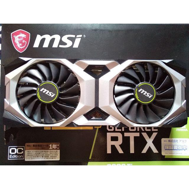 【ジャンク】GeForce RTX 2080 Ti VENTUS 11G OC