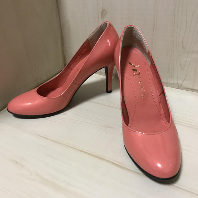 DIANA(ダイアナ)の☆送料無料 DIANA 22.5cm パンプス ピンク レディースの靴/シューズ(ハイヒール/パンプス)の商品写真