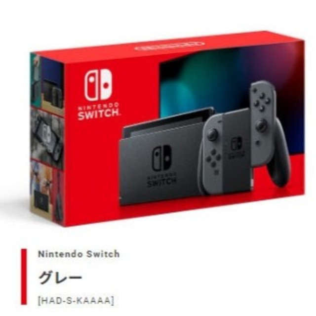 ☆新品未開封☆Nintendo Switch 本体 グレー 2台セット