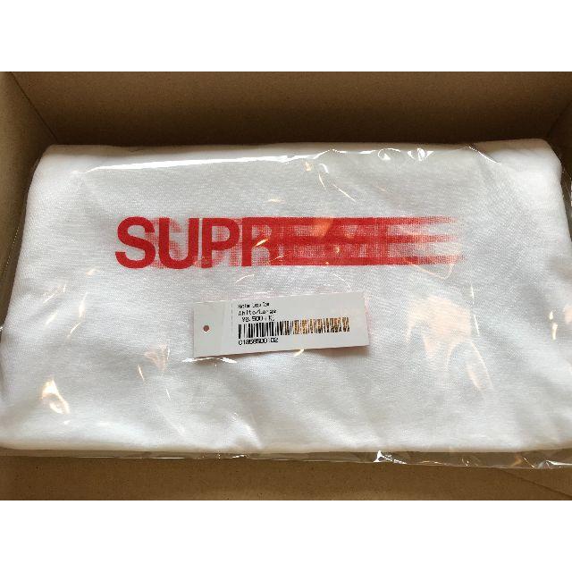 Supreme(シュプリーム)のLサイズ Supreme Motion Logo Tee White メンズのトップス(Tシャツ/カットソー(半袖/袖なし))の商品写真