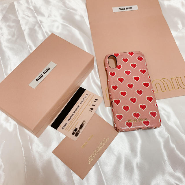 miumiu - miumiu iPhoneケースの通販 by a's shop｜ミュウミュウならラクマ