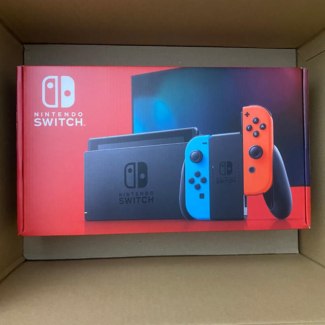 新品 ニンテンドー スイッチ ネオンブルー ネオンレッド 本体 - www