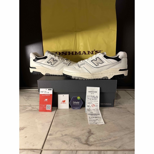新品 新品29cm NEW BALANCE/ニューバランス BB550 LWT 新品登場 14175