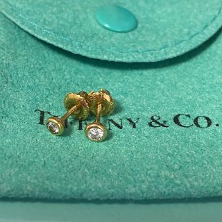 ティファニー(Tiffany & Co.)のティファニー＊バイヤザード＊k18イエローゴールド＊ピアス＊(ピアス)