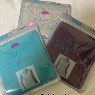 イオン(AEON)の未使用PEACE FIT SilkyFACT 3点セット(タンクトップ)