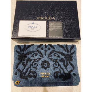 PRADA - 希少 PRADA デニム クラッチバッグの通販 by MC SHOP｜プラダ ...