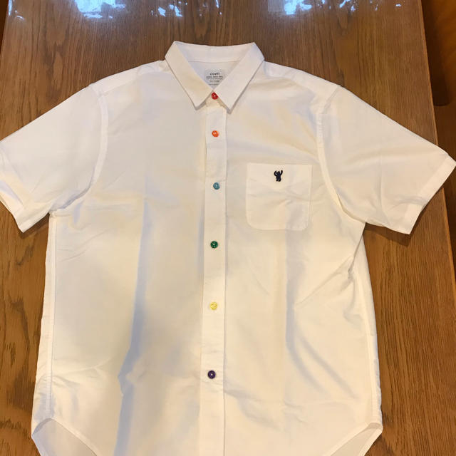Coen Coenの白シャツ ボタンが色とりどりで可愛い の通販 By ななすけ コーエンならラクマ
