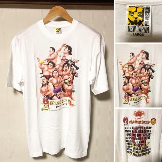 ARISTRIST - 激レア❗️新日本プロレス 1991 G1 climax Tシャツ 白