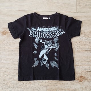 ジーユー(GU)のスパイダーマンTシャツ 110cm(Tシャツ/カットソー)