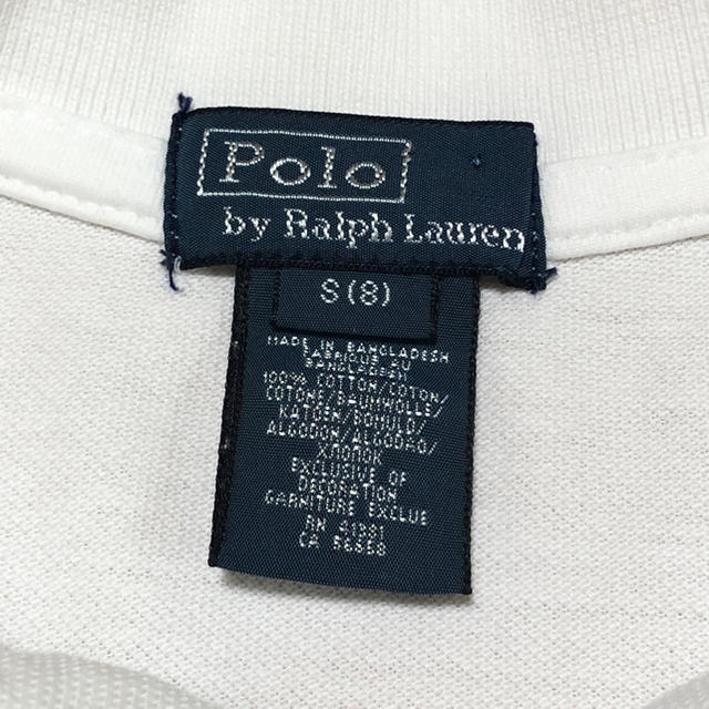 POLO RALPH LAUREN(ポロラルフローレン)のラルフローレン　ポロシャツ　S(8)サイズ キッズ/ベビー/マタニティのキッズ服男の子用(90cm~)(Tシャツ/カットソー)の商品写真