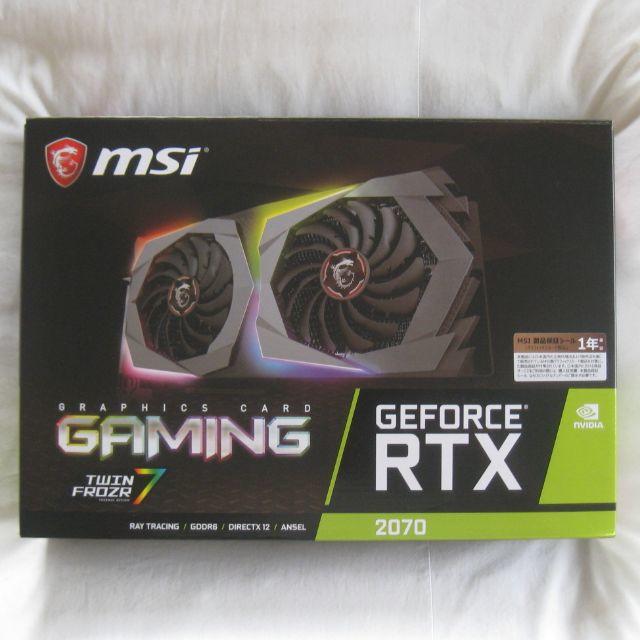 MSI GeForce RTX 2070 GAMING グラフィックスカード