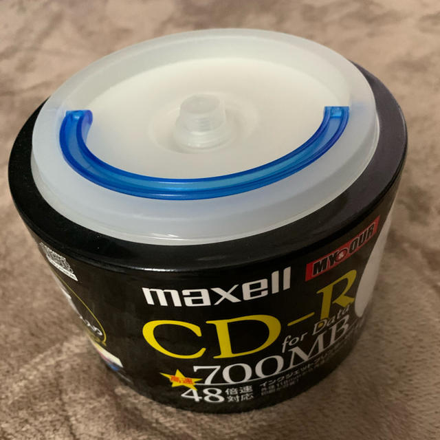 maxell(マクセル)の送料710円込み！！マクセル 高速48倍速対応 700MB CD-R スマホ/家電/カメラのスマホ/家電/カメラ その他(その他)の商品写真