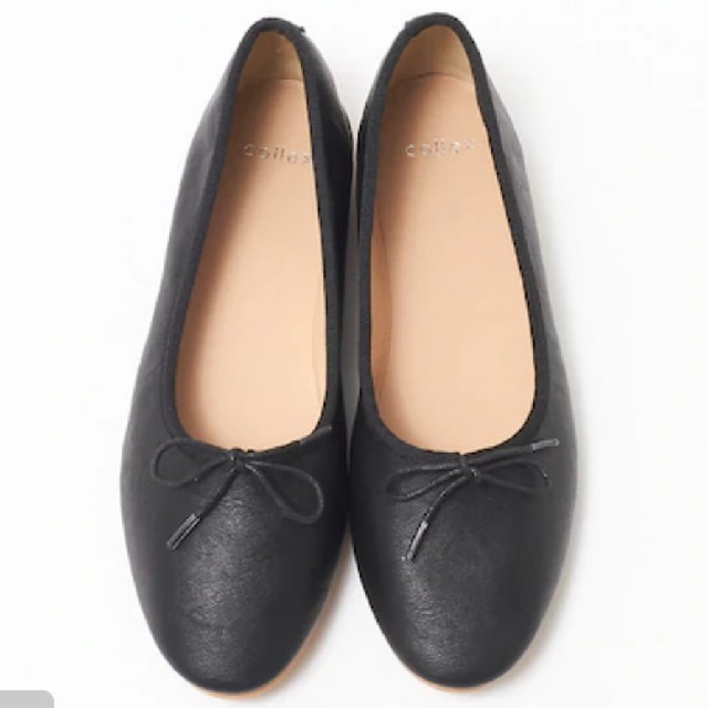 repetto(レペット)のcoIIex バレエシューズ Lサイズ 黒 新品 レディースの靴/シューズ(バレエシューズ)の商品写真