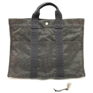 エルメス(HERMES)の✨美品✨エルメス エールラインMMトートバッグ✨カデナ・鍵付き✨(トートバッグ)