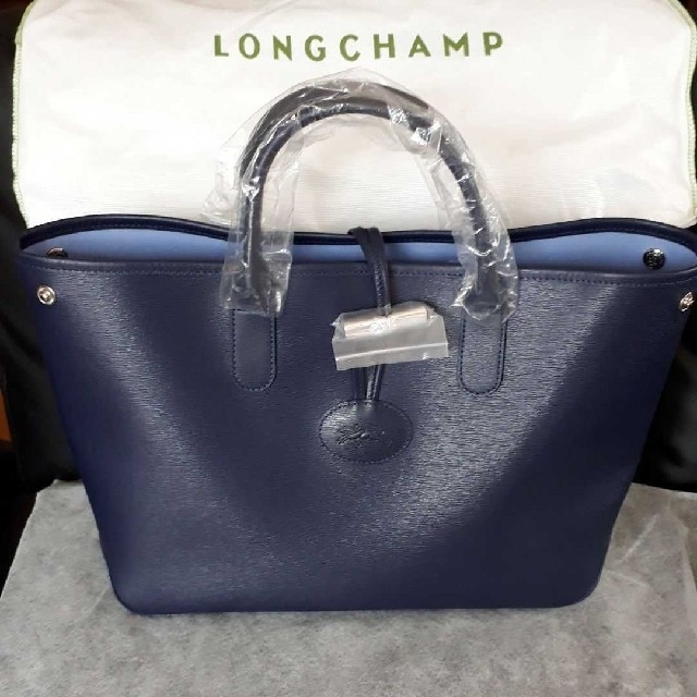 LONGCHAMP(ロンシャン)のたま様専用 ロンシャン レザー トートバック ロゾ ☆新品未使用☆ レディースのバッグ(トートバッグ)の商品写真