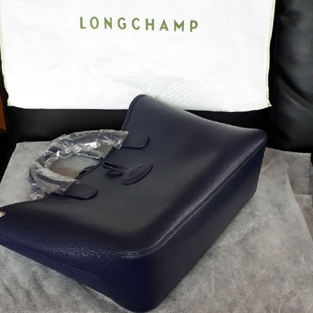 LONGCHAMP(ロンシャン)のたま様専用 ロンシャン レザー トートバック ロゾ ☆新品未使用☆ レディースのバッグ(トートバッグ)の商品写真